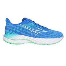 MIZUNO WAVE INSPIRE 21 男慢跑鞋-運動 路跑 美津濃 藍綠白