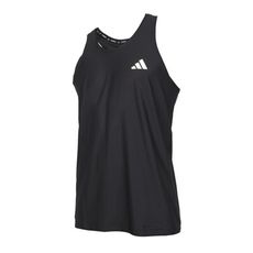 ADIDAS 男運動背心-無袖上衣 休閒 運動 黑白