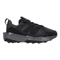NEWBALANCE 女緩震越野慢跑鞋-D-寬楦 慢跑 NB N字鞋 黑深灰