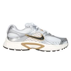 NIKE V5 RNR 男復古慢跑鞋-復古 經典 路跑 運動 白銀卡其黑