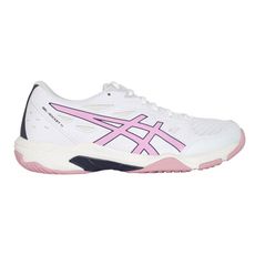 ASICS GEL-ROCKET 11 女排球鞋-排球 亞瑟士 白粉深紫