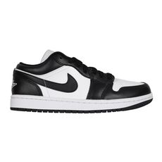 NIKE WMNS AIR JORDAN 1 LOW 女運動休閒鞋-戶外 黑白