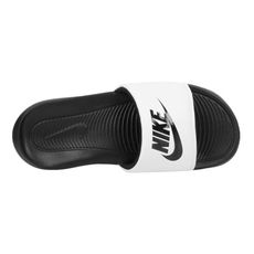 NIKE VICTORI ONE SLIDE 男運動拖鞋- 海邊 戲水 游泳 黑白