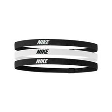 NIKE ELASTIC 髮帶 2.0 3入-髮帶 慢跑 路跑 有氧 瑜珈 黑白