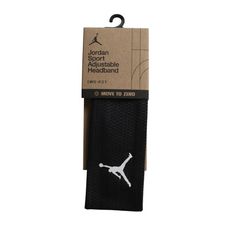 NIKE JORDAN SPORT 頭綁帶-DRI-FIT 髮帶 有氧 瑜珈 黑白