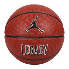 NIKE JORDAN LEGACY 2.0 8P 7號籃球-室內外 深橘棕黑銀