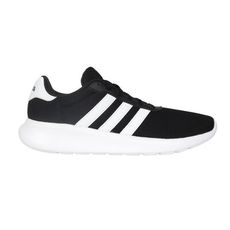 ADIDAS LITE RACER 3.0 男休閒鞋-運動 路跑 愛迪達 輕量 黑白