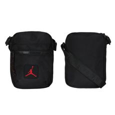 NIKE JORDAN RISE FESTIVAL 小側背斜跨包-臀包 黑紅