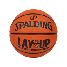 SPALDING LAY UP#7橡膠籃球#37937-訓練 運動 室內外 7號球 橘黑