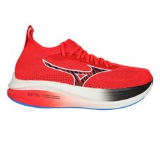 MIZUNO NEO ZEN 男慢跑鞋-陰陽鞋-SSA技術  異色 美津濃 紅藍白黑