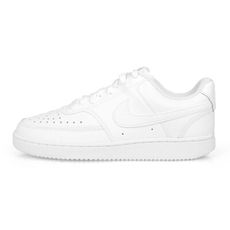 NIKE WMNS  COURT VISION LOW 女休閒運動鞋-皮革 小鞋 白