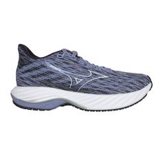 MIZUNO WAVE RIDER 28 女慢跑鞋-慢跑 訓練 美津濃 靛灰白