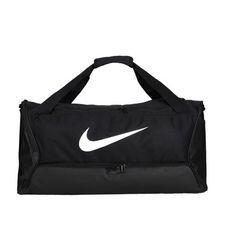NIKE 大型旅行袋-側背包 裝備袋 手提包 肩背包 黑白