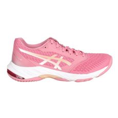 ASICS NETBURNER BALLISTIC FF 3女排羽球鞋 粉紅白金