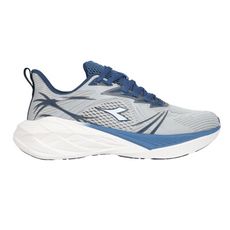DIADORA 男專業慢跑輕量鞋-慢跑 路跑 運動 避震 灰墨藍