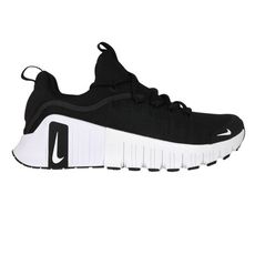 NIKE FREE METCON 6 男訓練鞋-休閒 慢跑 運動 黑白