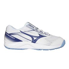 MIZUNO CYCLONE SPEED 5 男女排球鞋-運動 美津濃 白藍黃