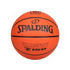 SPALDING TF-150 FIBA #5橡膠籃球-室內外 5號球 斯伯丁 橘黑