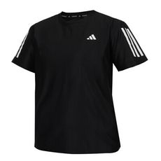 ADIDAS 女短袖T恤-上衣 休閒 愛迪達 吸濕排汗 黑白