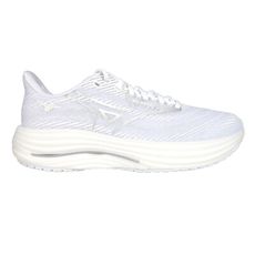 MIZUNO WAVE RIDER 29 男慢跑鞋-運動 路跑 美津濃 白銀