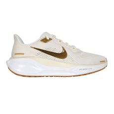 NIKE W AIR ZOOM PEGASUS 41 女透氣緩震慢跑鞋-運動 米白金