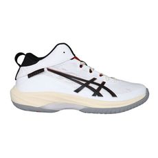 ASICS GELHOOP V17 S 男籃球鞋-訓練 運動 亞瑟士 白黑磚紅