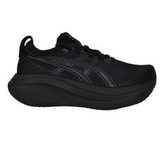 ASICS GEL-NIMBUS 27 女緩衝慢跑鞋-D-運動 路跑 亞瑟士 黑