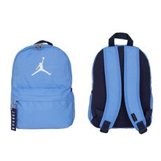 NIKE 小型後背包 JORDAN-雙肩包 肩背包 旅行包 天空藍白