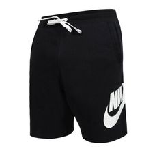 NIKE 男運動短褲-5分褲 DRI-FIT 速乾 慢跑 訓練 黑白