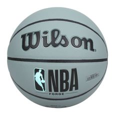 WILSON NBA FORGE系列合成皮籃球#7-室內 戶外 7號球 威爾森 灰黑綠