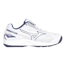 MIZUNO CYCLONE SPEED 4 男女羽球鞋-運動 訓練 美津濃 白丈青金