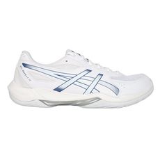 ASICS GEL-ROCKET 12 男排球鞋-2E-寬楦 訓練 亞瑟士 白墨藍