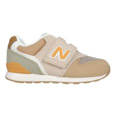 NEWBALANCE 男女小童休閒運動鞋-996系列 魔鬼氈 N字鞋 NB 寬楦 卡其綠土黃