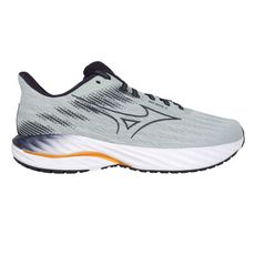 MIZUNO WAVE INSPIRE 21 SW 男慢跑鞋-4E-超寬楦 美津濃 水泥灰橘