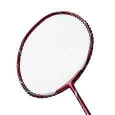 MIZUNO 羽球拍-已穿線-附拍袋-羽球拍 穿線拍  美津濃 紅白黑