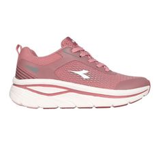 DIADORA 女專業慢跑避震鞋-慢跑 路跑 運動 休閒 莓紅白