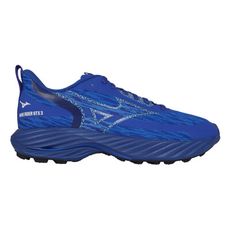 MIZUNO WAVE RIDER GTX 3 SW 男慢跑鞋-防潑水 越野 藍白