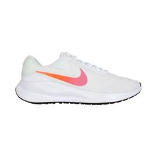 NIKE W REVOLUTION 7 女緩震慢跑鞋-路跑 輕量 運動 白粉橘