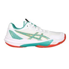 ASICS SKY ELITE FF 3-女排球鞋-排球 亞瑟士 白湖綠金紅