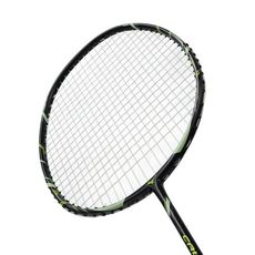 MIZUNO 羽球拍-已穿線-附拍袋-羽球拍 穿線拍  美津濃 黑綠