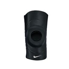 NIKE PRO 開口護膝套 3.0-DRI-FIT 護具 黑白