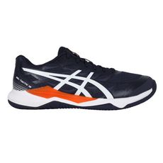 ASICS GEL-TACTIC 12 男排羽球鞋-2E-寬楦 訓練 丈青白橘