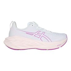 ASICS NOVABLAST 4 女彈力慢跑鞋-運動 訓練 亞瑟士 白紫淺粉