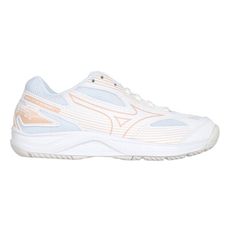 MIZUNO CYCLONE SPEED 4 女排球鞋-慢跑 訓練 美津濃 白玫瑰金