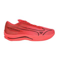 MIZUNO WAVE REBELLION SONIC 2 男路跑鞋 紅黑