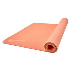 NIKE YOGA MAT 雙面瑜珈墊 4MM-台灣製 止滑墊 運動 粉橘