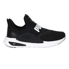 PUMA SOFTRIDE ENZO EVO SLIP-ON 男女運動鞋-訓練 黑白