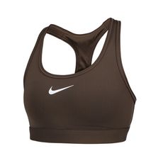 NIKE 女運動內衣-DRI FIT 韻律 瑜珈 運動背心 BRA 慢跑 訓練 摩卡白