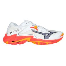 MIZUNO WAVE LIGHTNING Z8 男排球鞋-訓練 運動 白黑灰橘粉