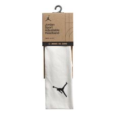 NIKE JORDAN SPORT 頭綁帶-DRI-FIT 髮帶 有氧 瑜珈 白黑